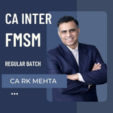CA Inter FMSM | Regular Batch by CA RK Mehta | For Jan 26 & May 26 Exams
